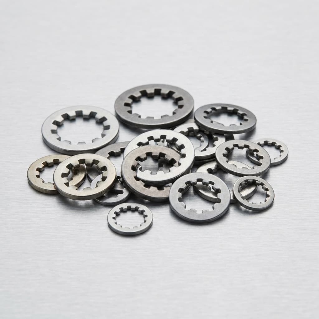 Rondelles dentées internes