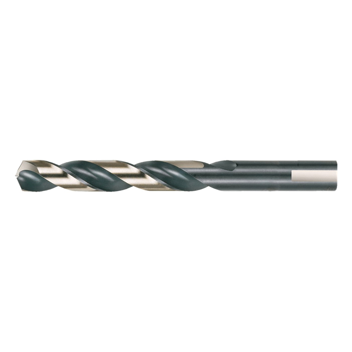 Cle-Line® C23852 1875R Perceuse à longueur mécanique robuste 13/32 po Forage - Fraction 0 4062 po - décimal pouce HSS noir/or
