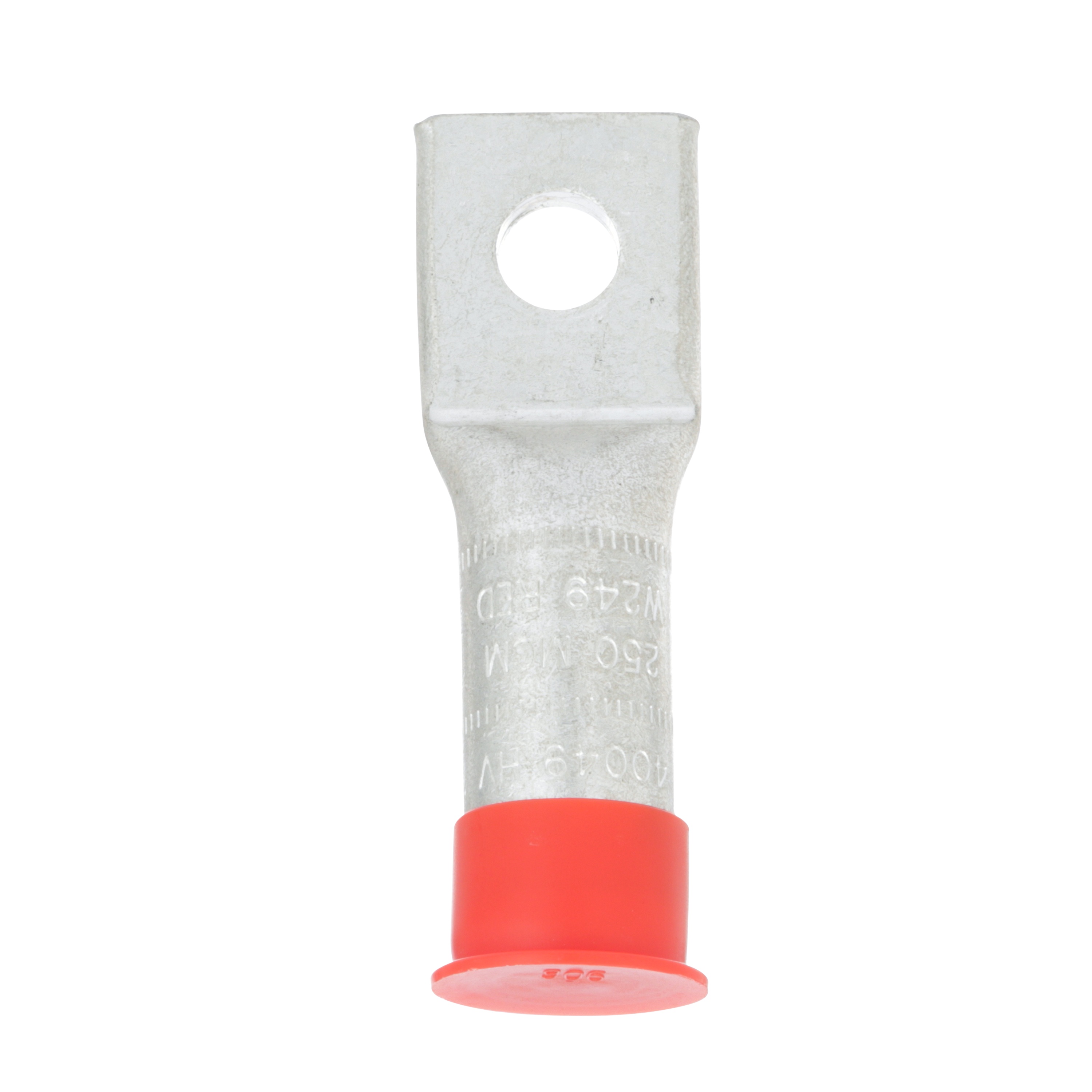 3M Scotchlok™ Aluminium One Hole Lug, 40049, up to 35 kV, 250 kcmil, red