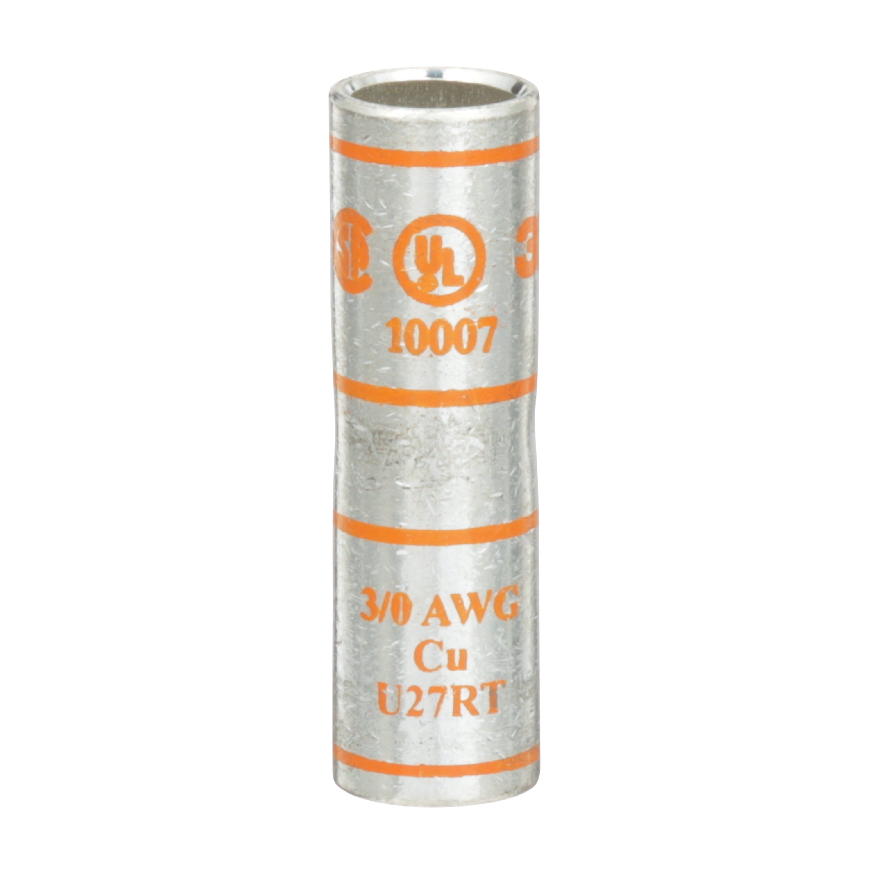 3M Scotchlok™ Cuivre Standard Barrel Connecteur, 10007, up to 35 kV, 3/0 AWG str., orange