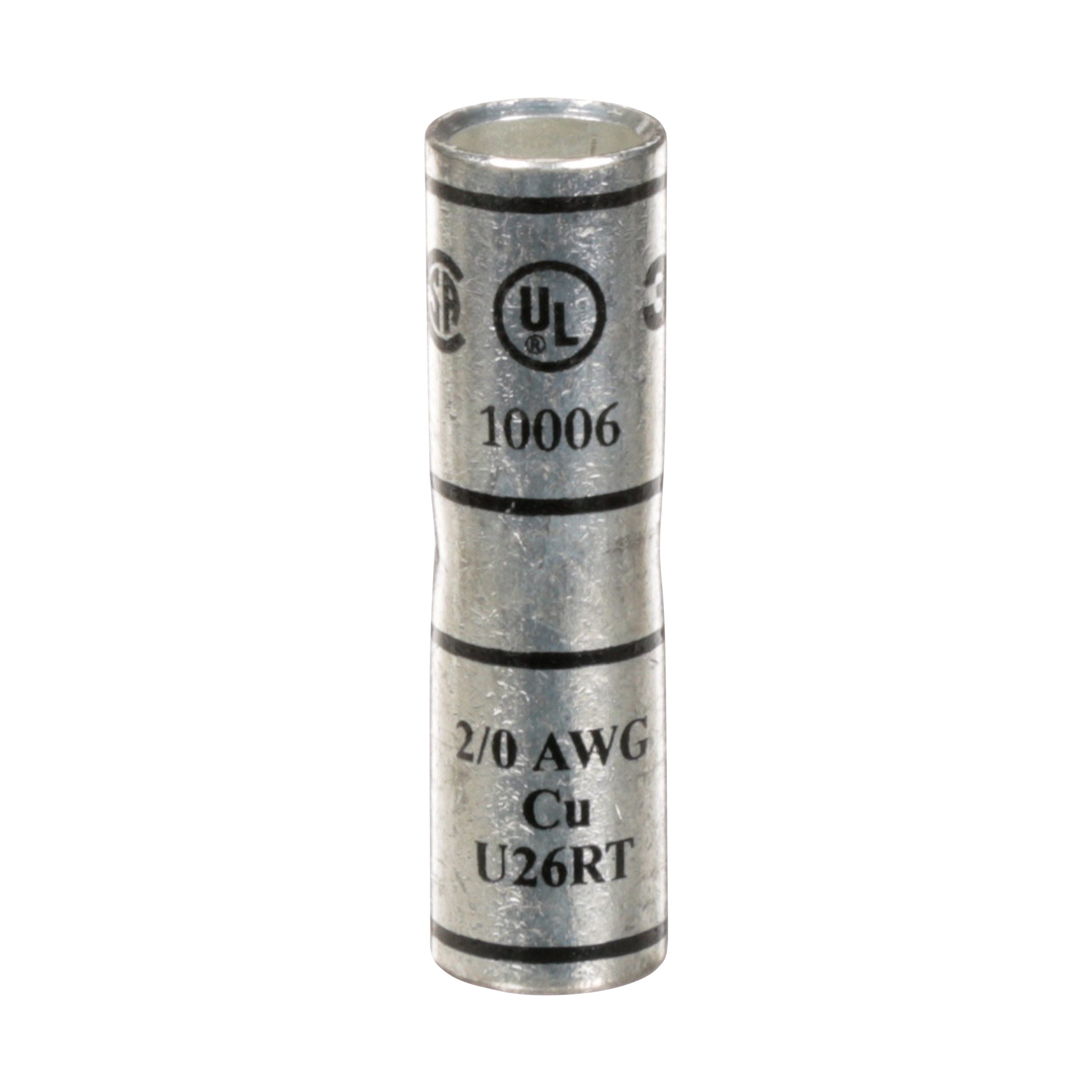 3M Scotchlok™ Cuivre Standard Barrel Connecteur, 10006, up to 35 kV, 2/0 AWG str., black