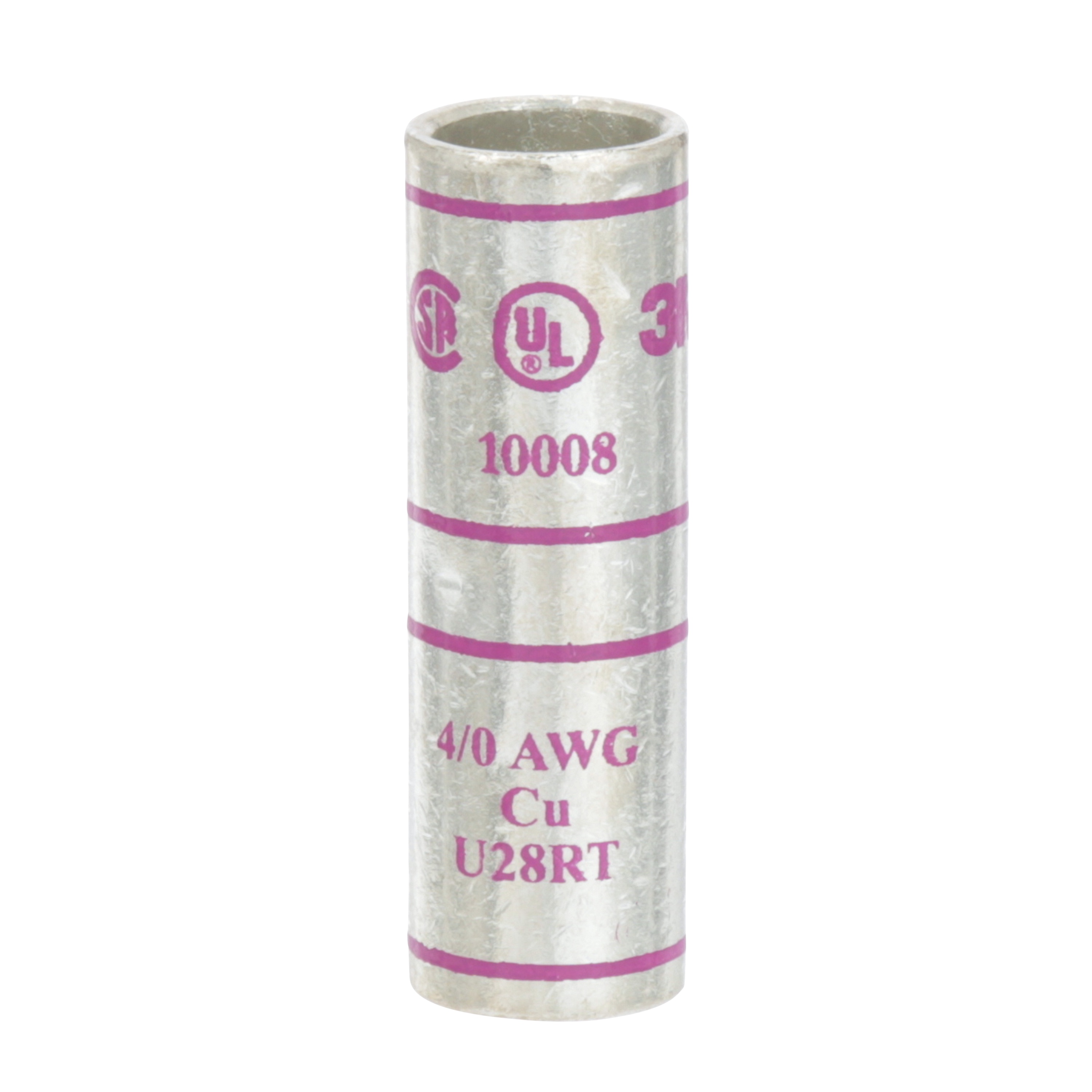 3M Scotchlok™ Cuivre Standard Barrel Connecteur, 10008, up to 35 kV, 4/0 AWG str., purple