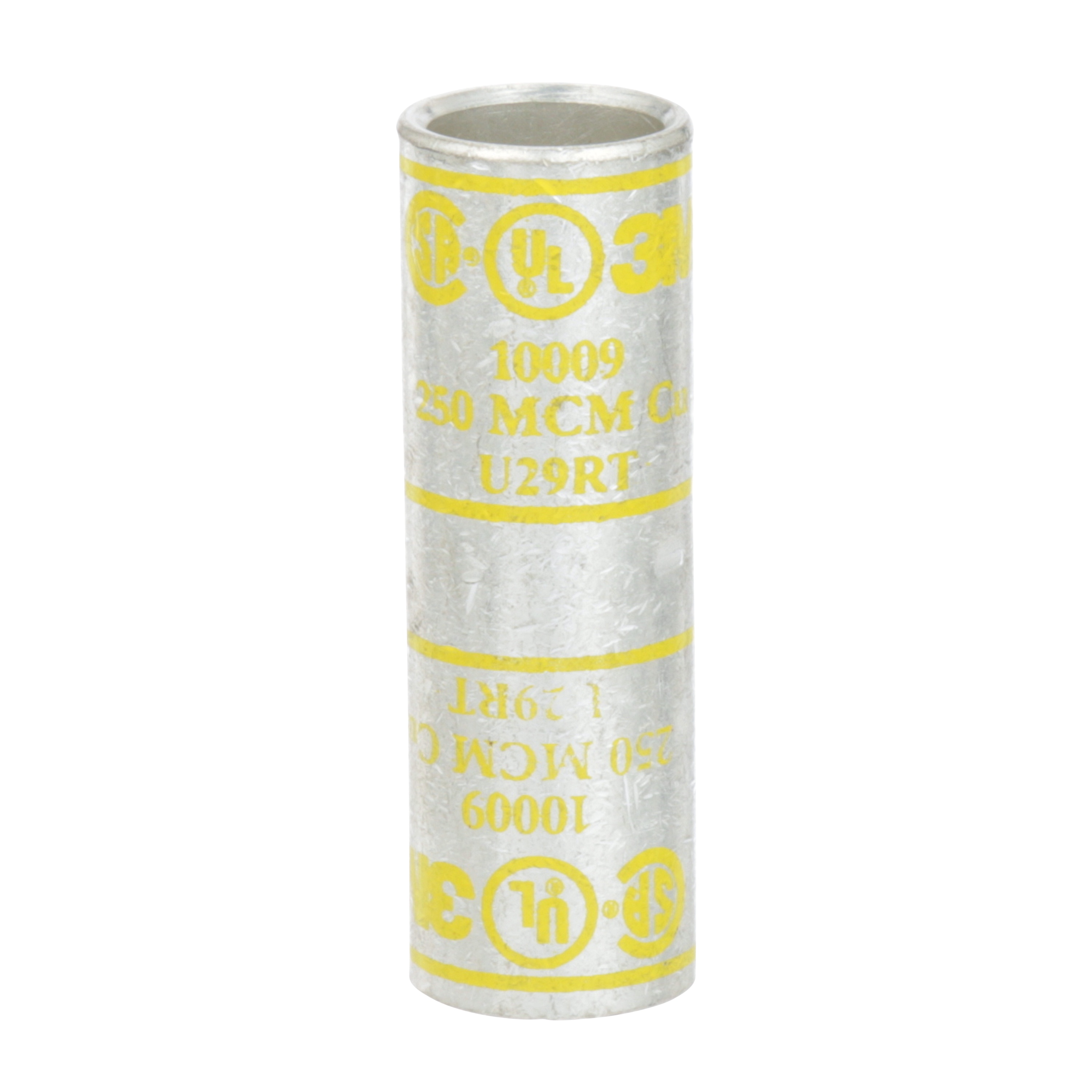 3M Scotchlok™ Cuivre Standard Barrel Connecteur, 10009, up to 35 kV, 250 kcmil str., yellow