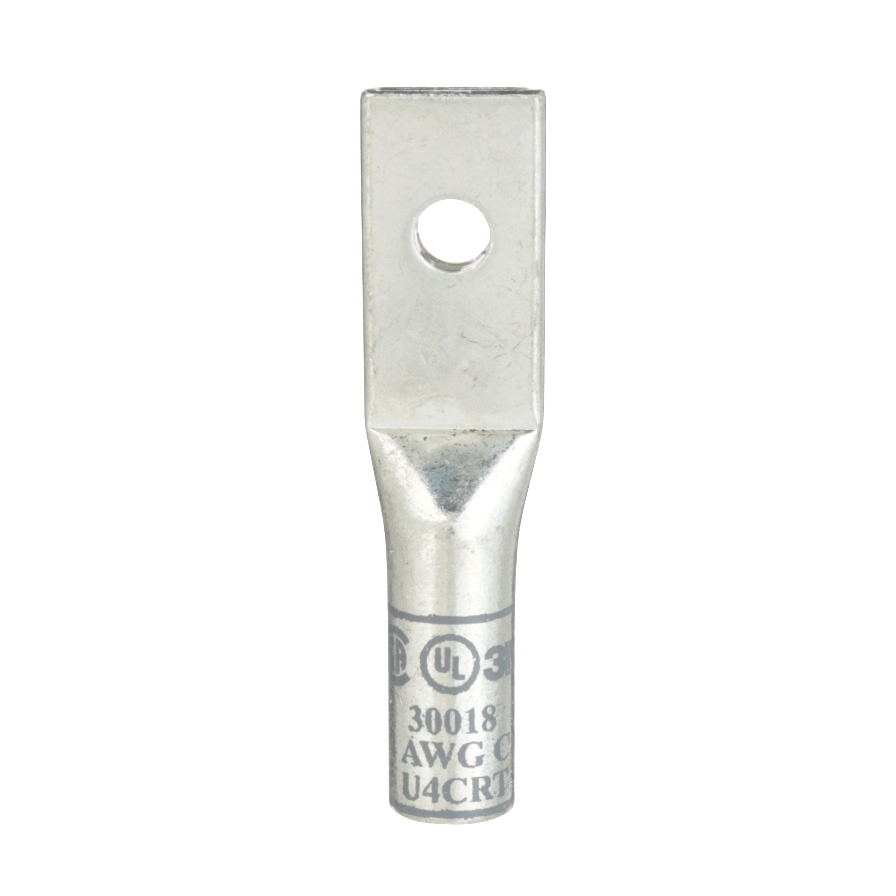 3M Scotchlok™ Cuivre One Hole Lug, 30018, up to 35 kV, 4 AWG, grey