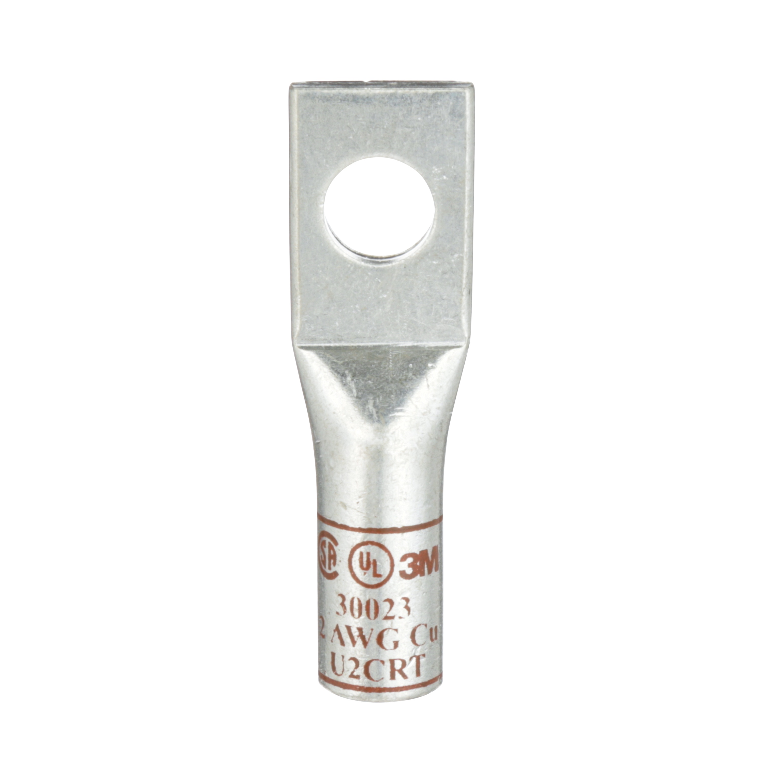 3M Scotchlok™ Cuivre One Hole Lug, 30023, up to 35 kV, 2 AWG, brown