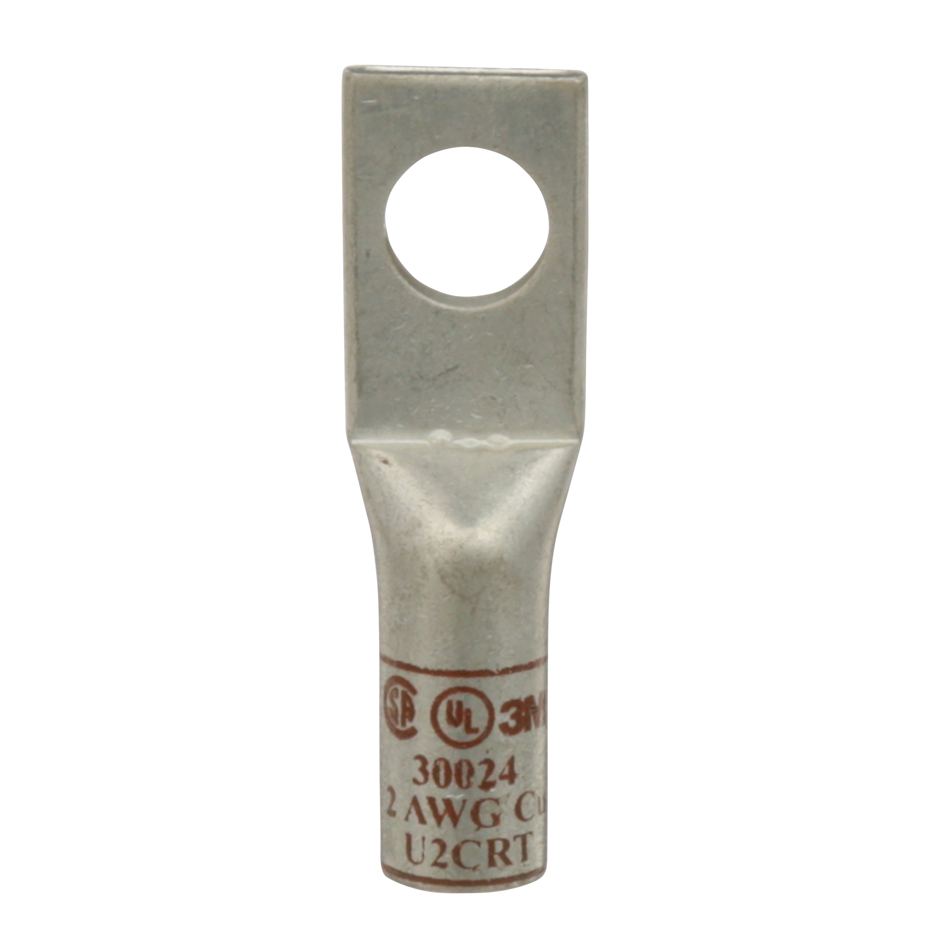 3M Scotchlok™ Cuivre One Hole Lug, 30024, up to 35 kV, 2 AWG, brown