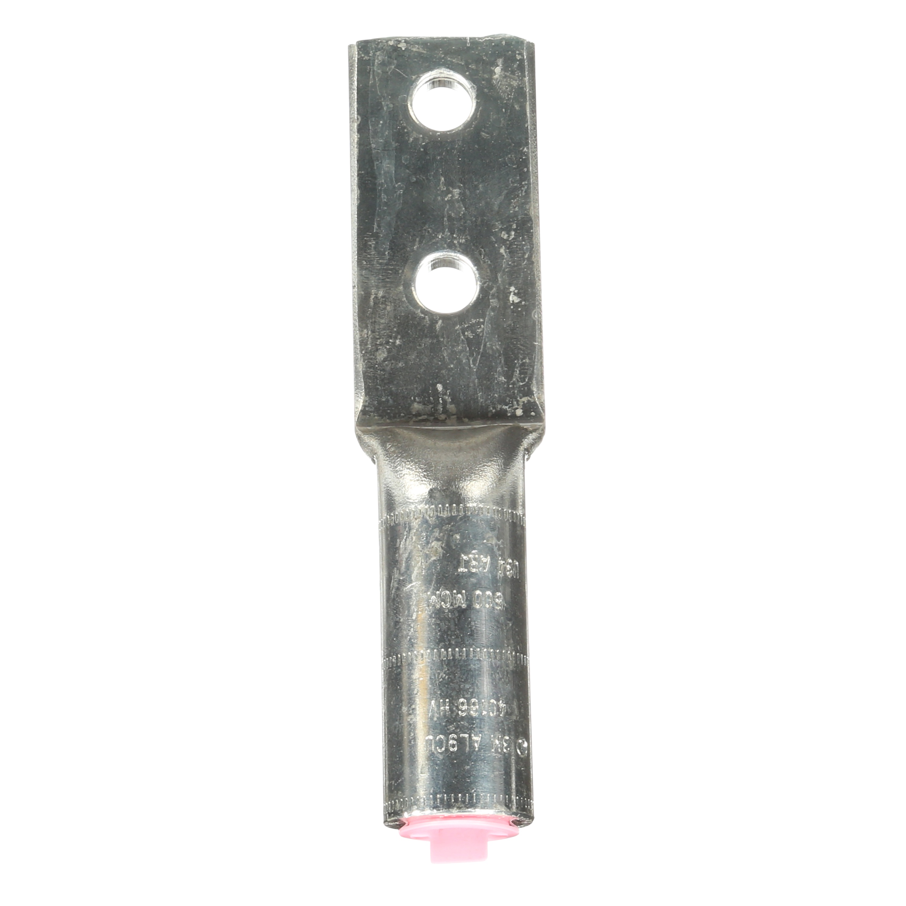 3M Scotchlok™ Aluminium Two Hole Lug, 40166, up to 35 kV, 500 kcmil, pink