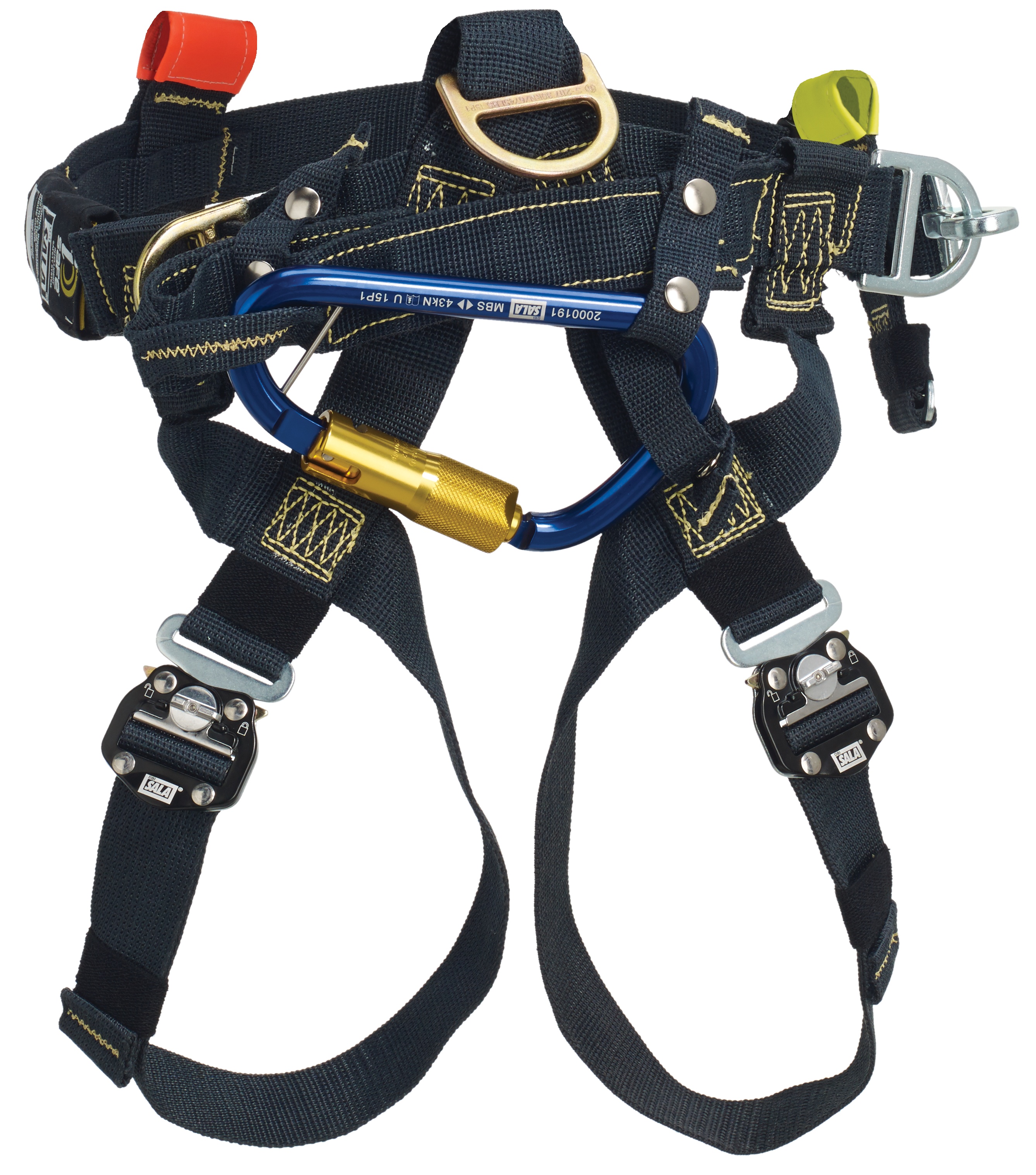 Harnais pour la lutte contre les incendies et les sauvetages avec siège ExoFit NEX(MC) DBI-SALA® 3M(MC), 1114004, noir, moyen