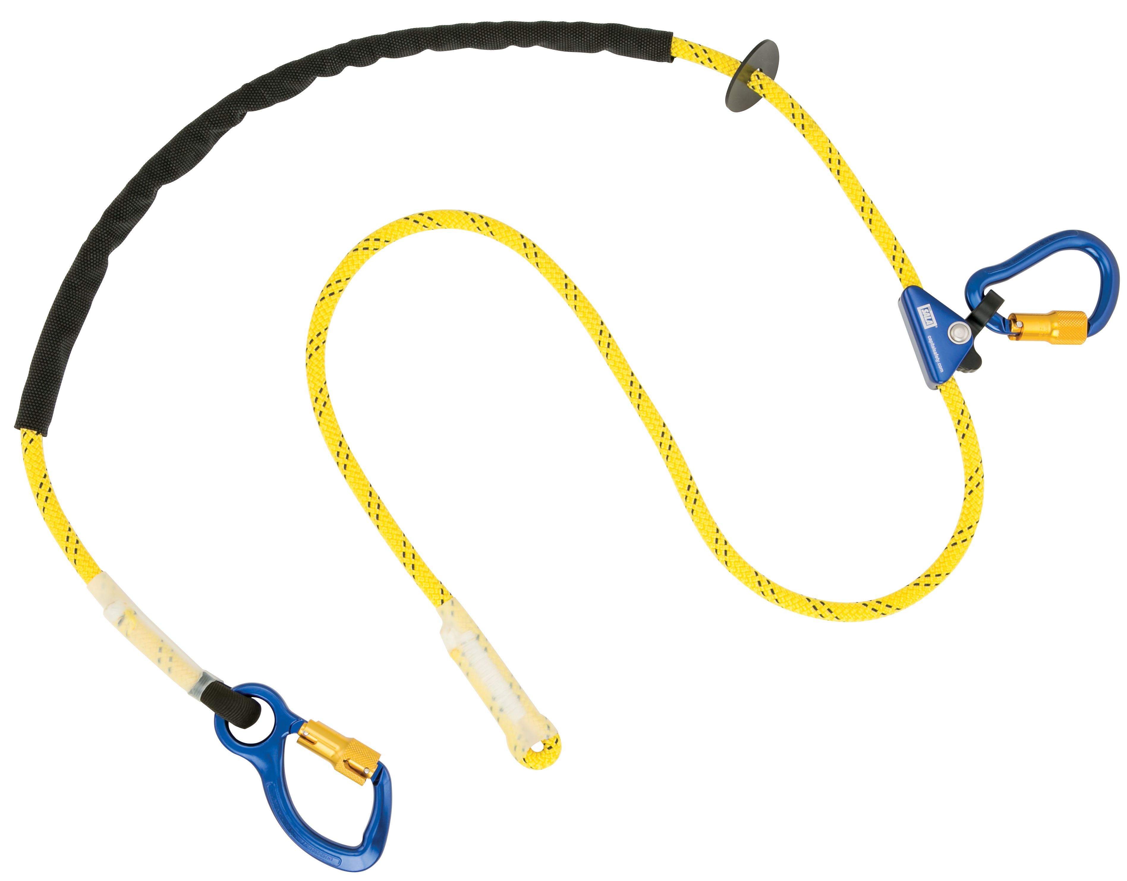 Longe de positionnement réglable en corde pour grimpeur de poteau DBI-SALA® 3M(MC), 1234080, 2,4 m (8 pi)