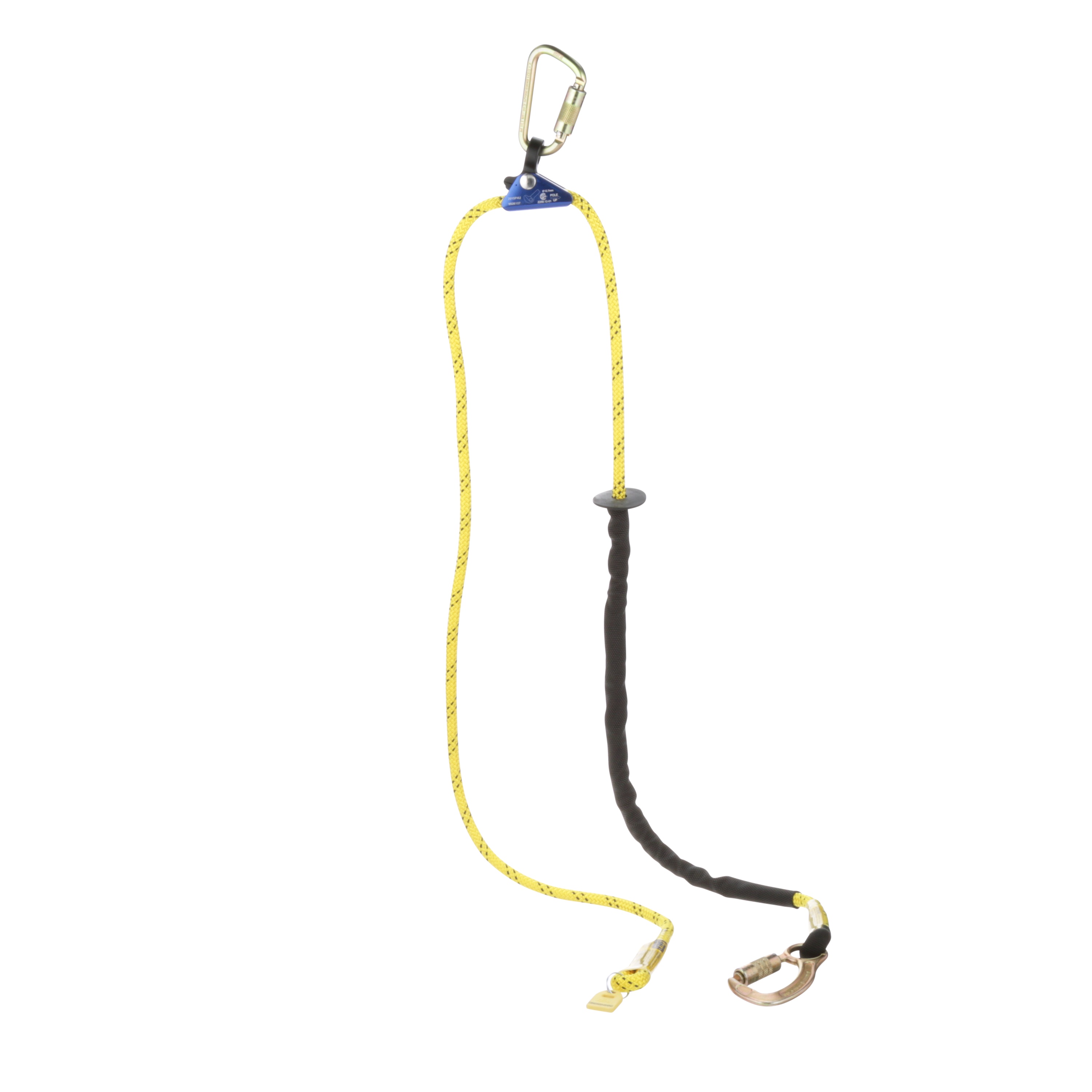 Longe de positionnement réglable en corde pour grimpeur de poteau DBI-SALA® 3M(MC), 1234081, 2,4 m (8 pi)