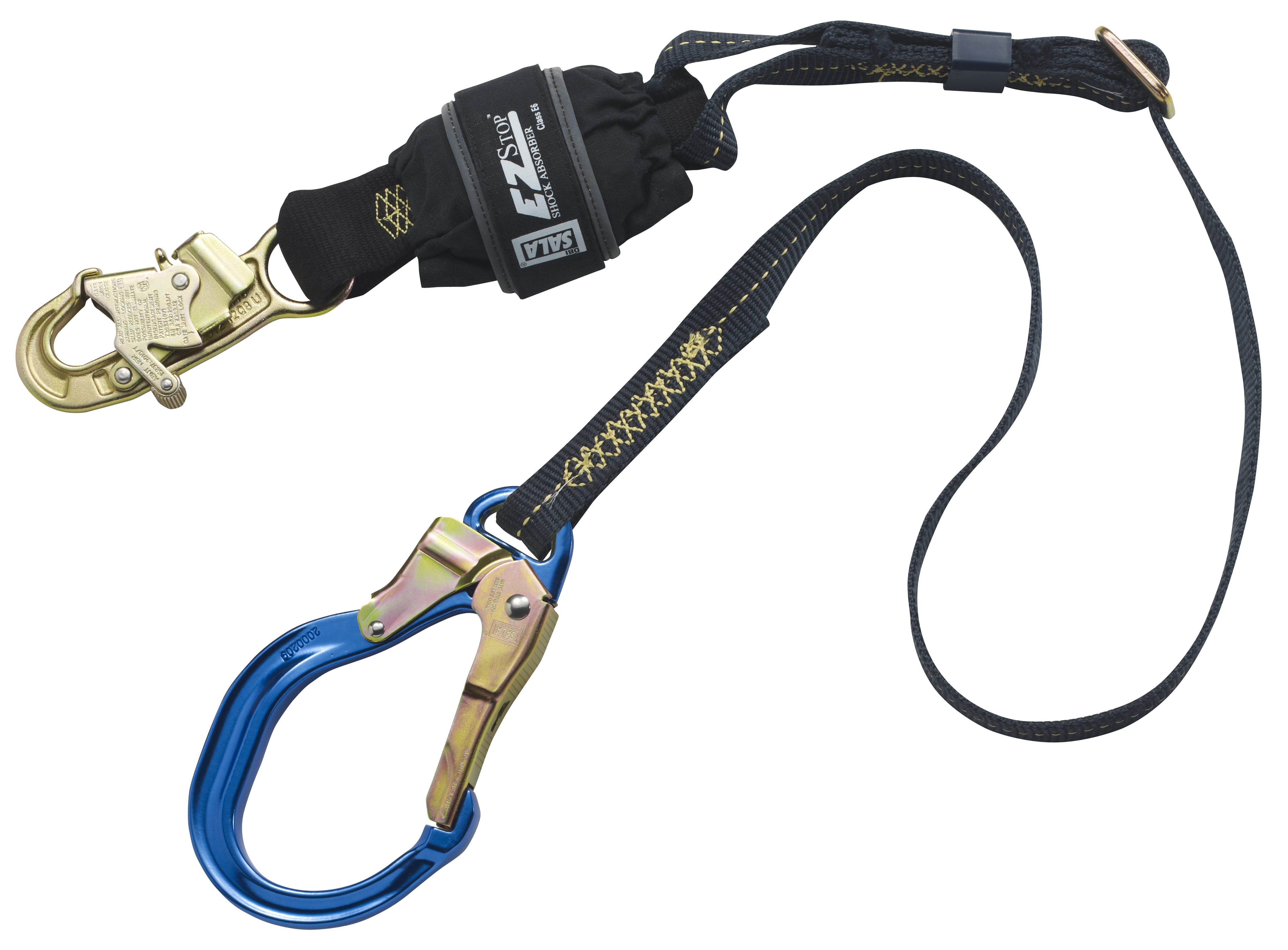 3M DBI-SALA® EZ-Stop™ F2 Arc Flash Adjustable Web Shock-Absorbing Lanyard 1246318, Kevlar® Fiber, 6 ft (1.8 m)