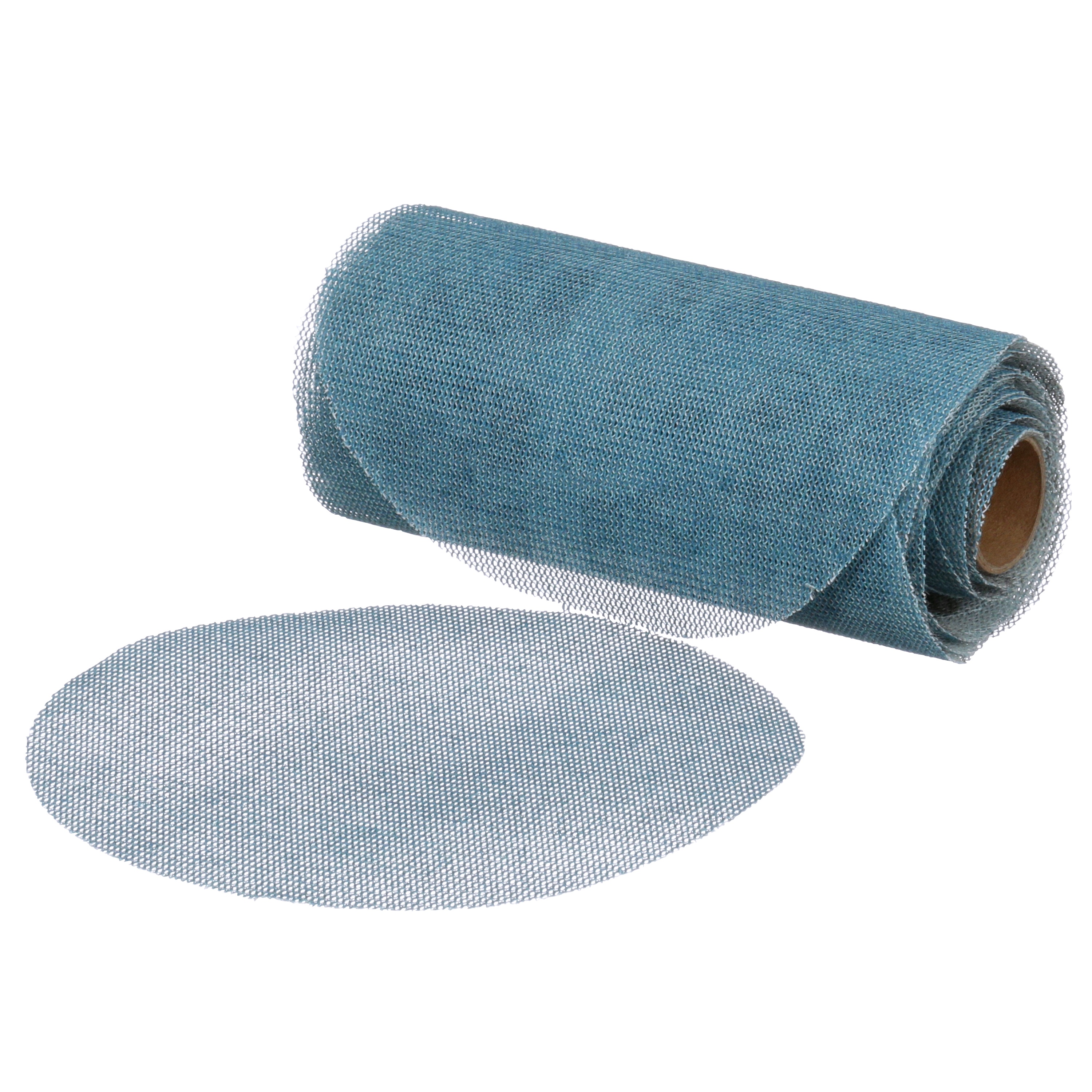 3M Blue Net Disque Rouleau, 36439, 220+, 5 in (127 mm), 100 Discs/Rouleau, 8 Rolls/Caisse