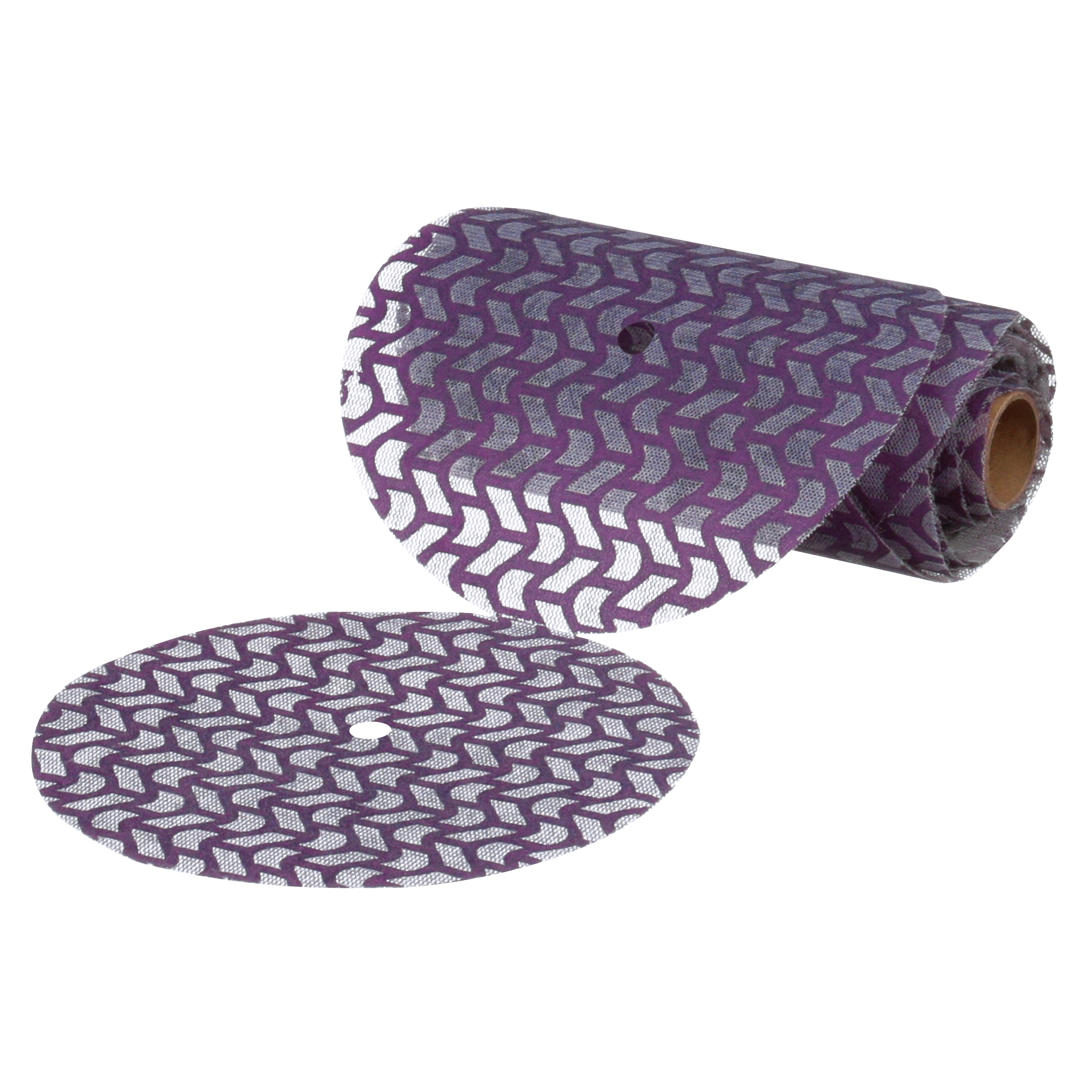 Rouleau de disques en treillis 31651 Cubitron(MC) II 3M(MC), 120+, 152,4 mm (6 po), 50 disques/rouleau, 6 rouleaux/caisse