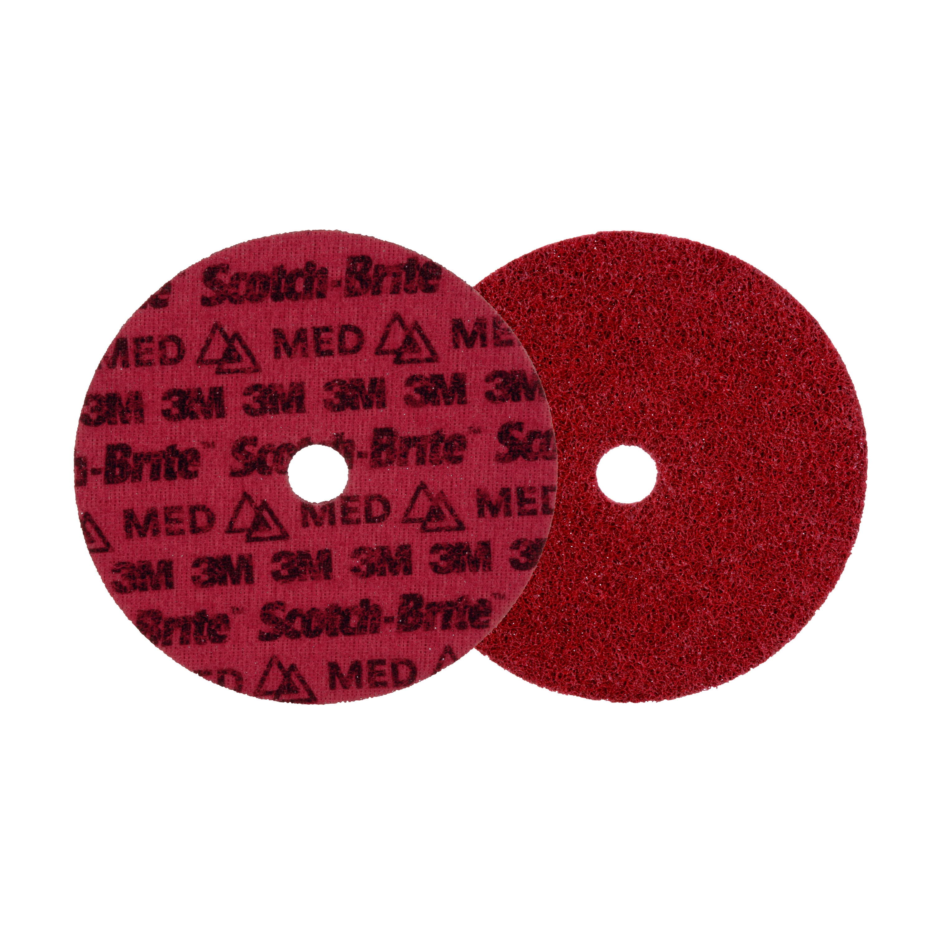 Scotch-Brite™ Precision Surface Conditioning Disc, PN-DH, Medium, 7 in x 7/8 in (177.8 mm x 22.225 mm), 25/Case