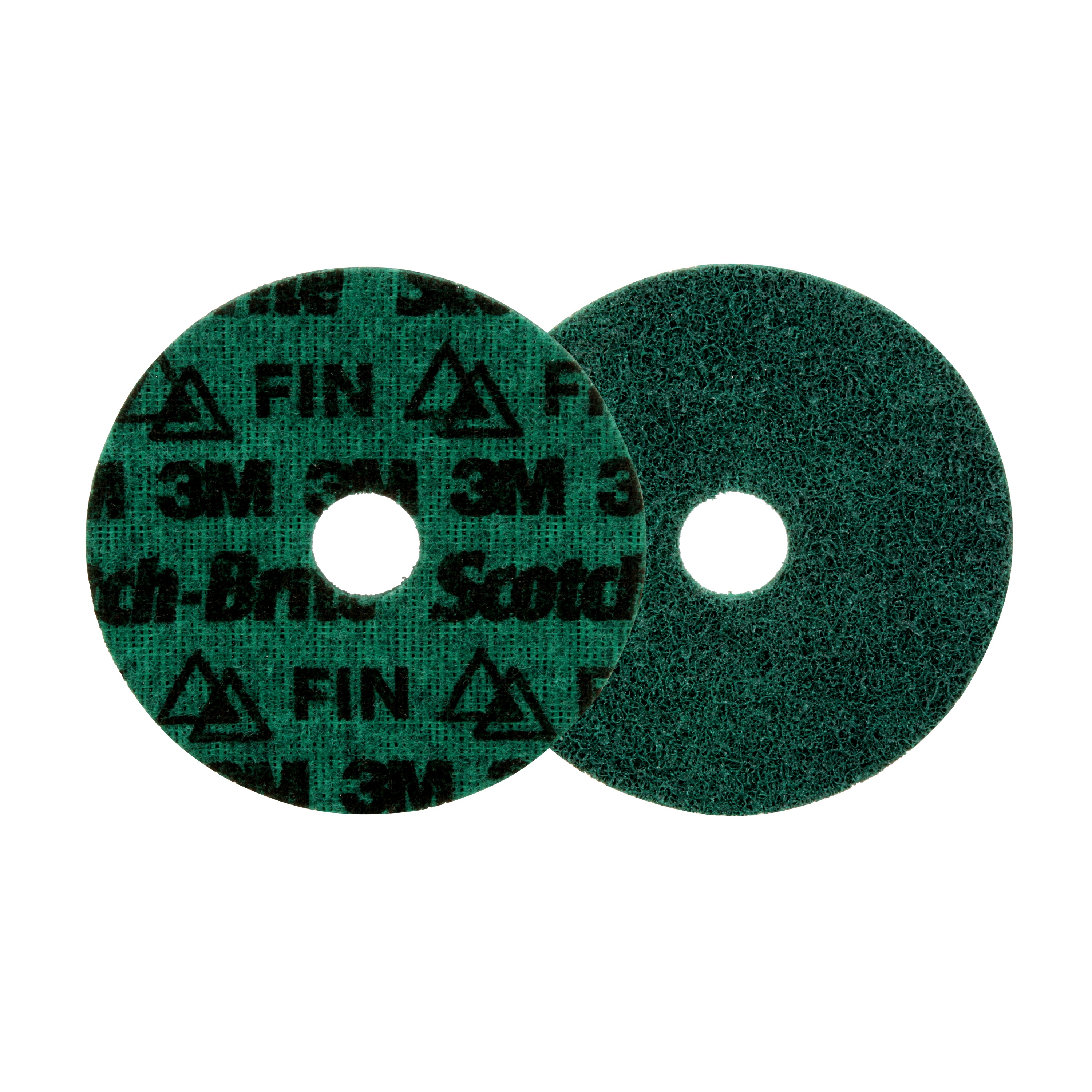 Scotch-Brite™ Precision Surface Conditioning Disc, PN-DH, Fine, 4-1/2 in x 7/8 in (114.3 mm x 22.225 mm), 50/Case