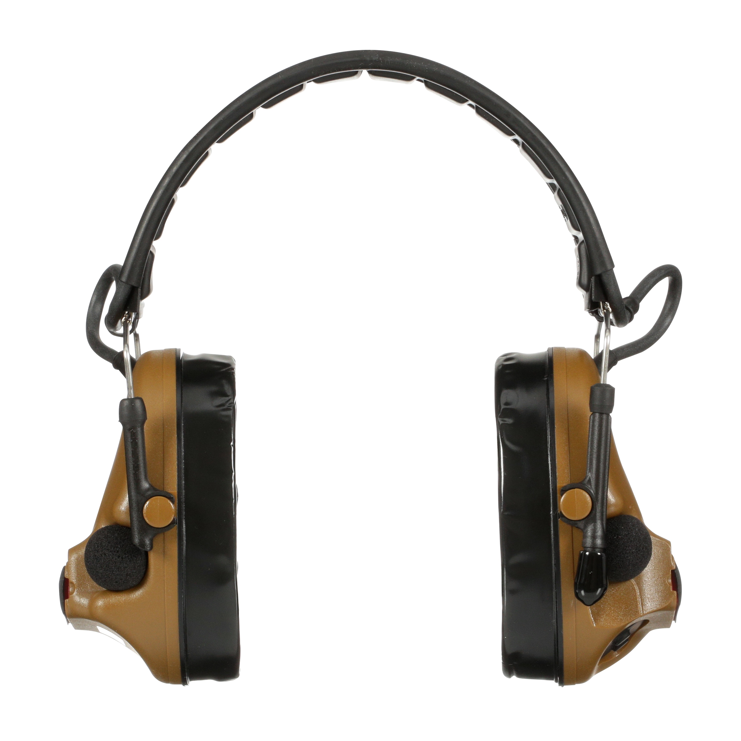Casque d’écoute avec protection de l’ouïe MT20H682FB-09 CY COMTAC(MC) V PELTOR(MC) 3M(MC), pliable, brun coyote, 10 unités/caisse