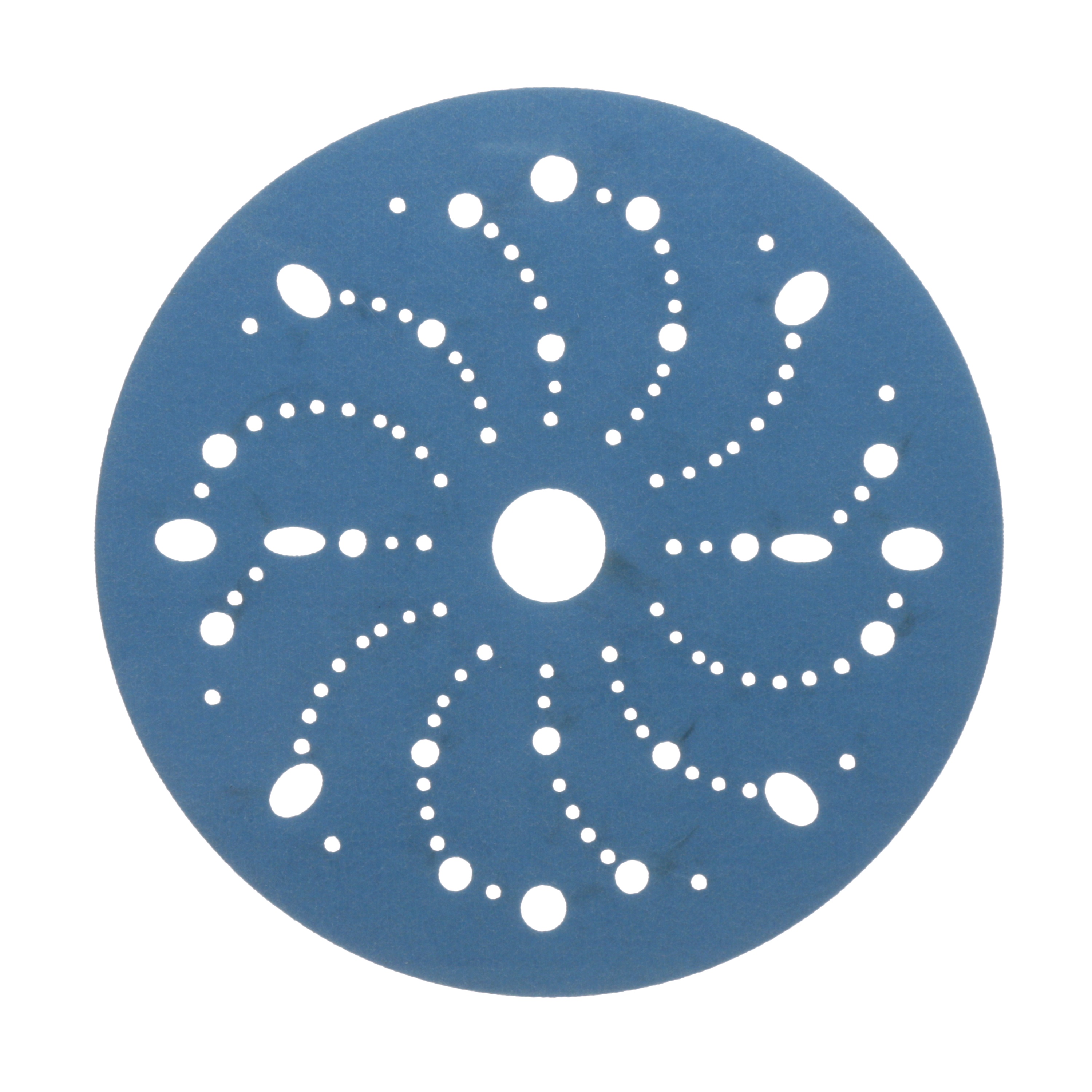 Disque abrasif bleu Hookit(MC) 3M(MC), 321U 36180, 320+, multitrous, 152,4 mm (6 po) 50 disques/boîte, 4 boîtes/caisse