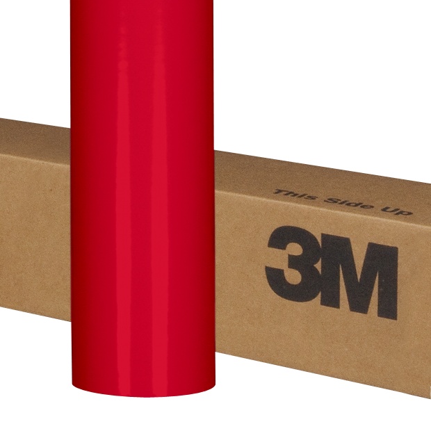 3M Scotchcal™ ElectroCut™ Graphique Film 7125-263, Perfect Match Red, 48 in x 50 yd (122 cm x 150 ft)