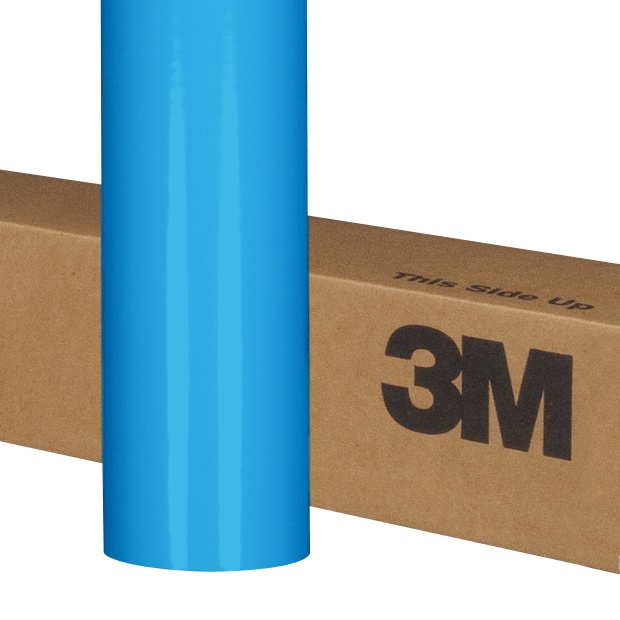 3M Scotchcal™ ElectroCut™ Graphique Film 7125-77, Peacock Blue, 48 in x 50 yd (122 cm x 150 ft)