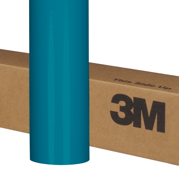 3M Scotchcal™ ElectroCut™ Graphique Film 7125-96, Teal, 48 in x 50 yd (122 cm x 150 ft)
